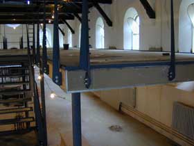Mezzanine under construction